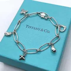 Tiffany & Co./ エルサペレッティ 5チャーム ブレスレット925