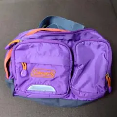 Coleman ボディバッグ 紫