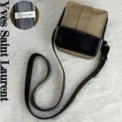 希少♡Yves Saint Laurent サンローラン ロゴ ショルダーバッグ