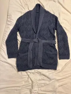 美品　メンズ　LARDINI ラルディーニ　ガウン　カーディガン　ベルト　ウールのサムネイル