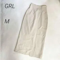 GRL dk1081　バックスリット　タイトスカート　ロング　ナロースカート