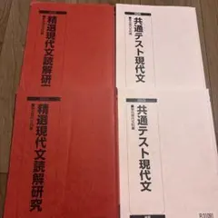 2025精選現代文読解研究・共通テスト現代文セット