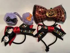 ハロウィンヘアゴムセット