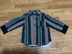 新品未使用 F.O.KIDS ストライプ 長袖シャツ