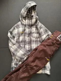 inch スノーボードウェア Mサイズ チェック柄