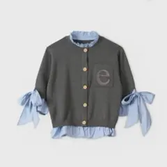 EIMY ISTOIRE シャツドッキングニットカーディガン GREY - メルカリ