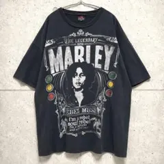 古着 BOB MARLEY ボブマーリー Tシャツ フェード レゲエのサムネイル