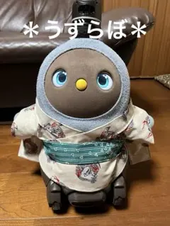 LOVOT ラボット服　着物　③ 龍柄　ホワイト