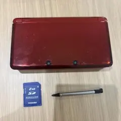 [箱付き] ニンテンドー3DS フレアレッド 本体