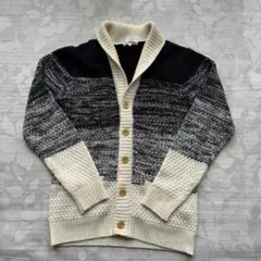 Ｈ*Ｏ様 美品 THE SHOP TK ショールカラー カーディガン M グラデのサムネイル