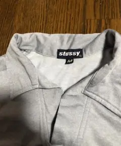 stussy グレー 半袖シャツ Mサイズ