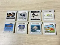 3DSソフト 8本セット (ソフトのみ)