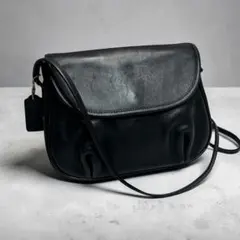 オールドコーチ フレッチャーバッグ ブラック ヴィンテージ ショルダー