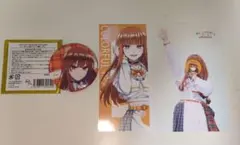 カラフルピーチ　からぴち　えとさん ぱらぴち　缶バッチ　ブロマイド　3点セット