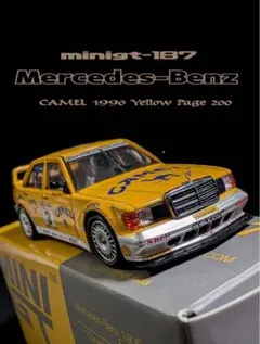 MINIGT 1/64 メルセデス ベンツ 190E 2.5-16 CAMELのサムネイル