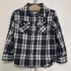 タグつき 90 チェックシャツ 新品未使用