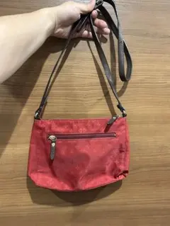 russet ラシット ショルダーバッグ レッド　中古品　美品