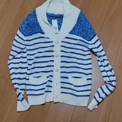 ■最終値下げ■Ikka ボーダーカーディガン