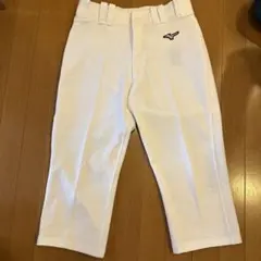 Mizuno MJASPO 練習着パンツ ホワイトMサイズ(裾は写真参照)