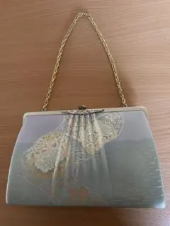 和柄織りフォーマルバッグ