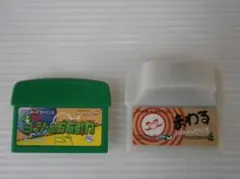 起動確認済 GBA 2本セット まわるメイドインワリオ / ヨッシーの万有引力
