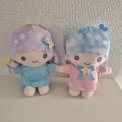 サンリオ リトルツインスターズ キキララ 1992年 レトロ ぬいぐるみ