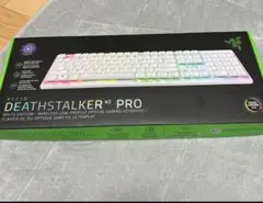Razer DEATHSTALKER V2 PRO white 英字配列