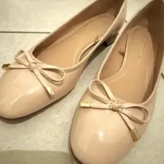 ZARA リボンパンプス　39