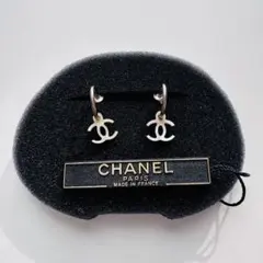 ヴィンテージ】CHANEL シャネル ココマーク フープピアス 片耳 - メルカリ