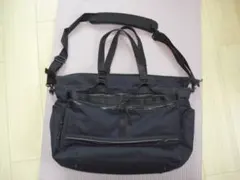 底値！MACKINTOSH PHILOSOPHY トートバッグ ネイビー