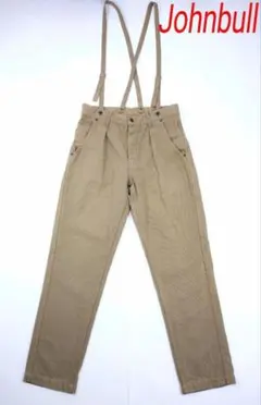 ジョンブル　Johnbull 　サスペンダーワークパンツ AP070ダイ　日本製