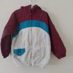 Quiksilver フード付きジャンパー　中綿ジャンパー　110センチ