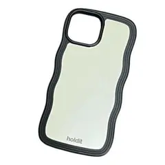【美品】holdit Wavy Case ミラー耐衝撃 iPhone14用