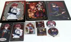 ツイステ　クリアファイル　缶バッジ　カード　リドル　ローズハート