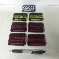 個人装備　サバゲー　Ｇ＆Ｇ　ベルクロ　ワッペン　7枚セット　2871番のサムネイル
