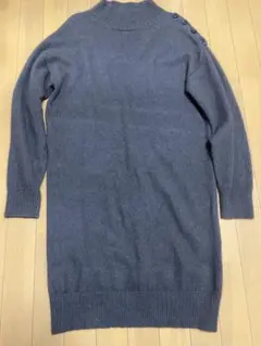 Apuweiser-riche ハイネックニットワンピース