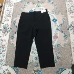 ユニクロ レディース ブラック 裏起毛 パンツ XXL