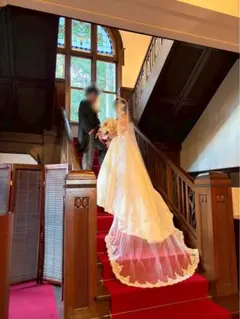 ウェディングベール　マリアベール　3m