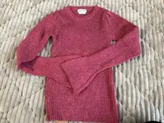 チャオパニックティピー　袖フレアリブニット