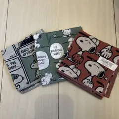 スヌーピー ハンカチセット 3枚