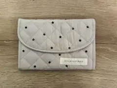 GELATO PIQUE 母子手帳ケース グレー 星柄