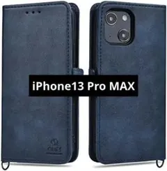 ONES iPhone13 Pro MAXケース 360°保護 ブルー