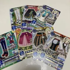 アイカツ 藤堂ユリカ アクアパティシエコーデ　7枚セット