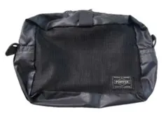 PORTER スナックパックS ポーチ 黒 ナイロン メッシュ 吉田カバンのサムネイル