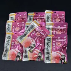 UHA味覚糖 忍者めし 鉄の鎧 ピーチ味 10袋セットのサムネイル