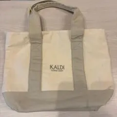 KALDI 食品福袋 トートバッグ　グレーのサムネイル