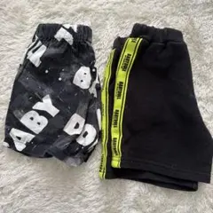 BABY DOLLショートパンツ2点セット　90センチ