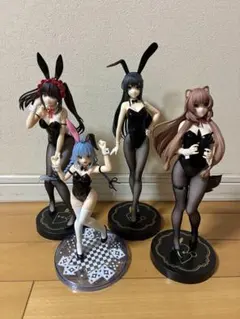 フィギュア まとめ売り バニー バニーフィギュア プライズ 2025年8月最新】青春ブタ野郎はバニーガール先輩の夢を見ない