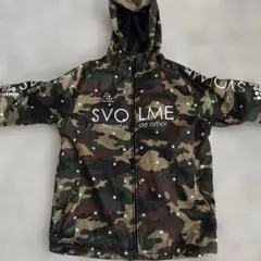 svolme 迷彩柄 フード付きウィンドブレーカー