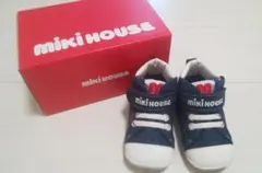 美品／MIKI HOUSE／ミキハウス／ファーストシューズ／size１２.５cm